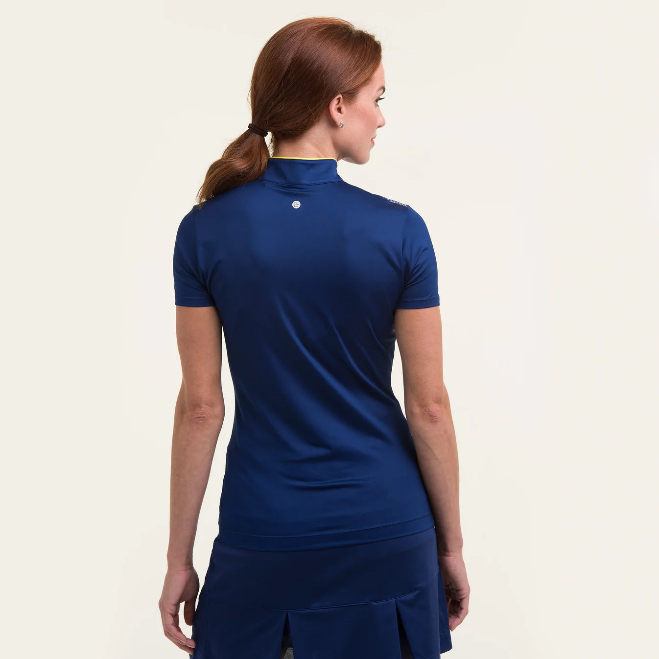 EP Short Sleeve Zipped Mock Polo #5226NLBX