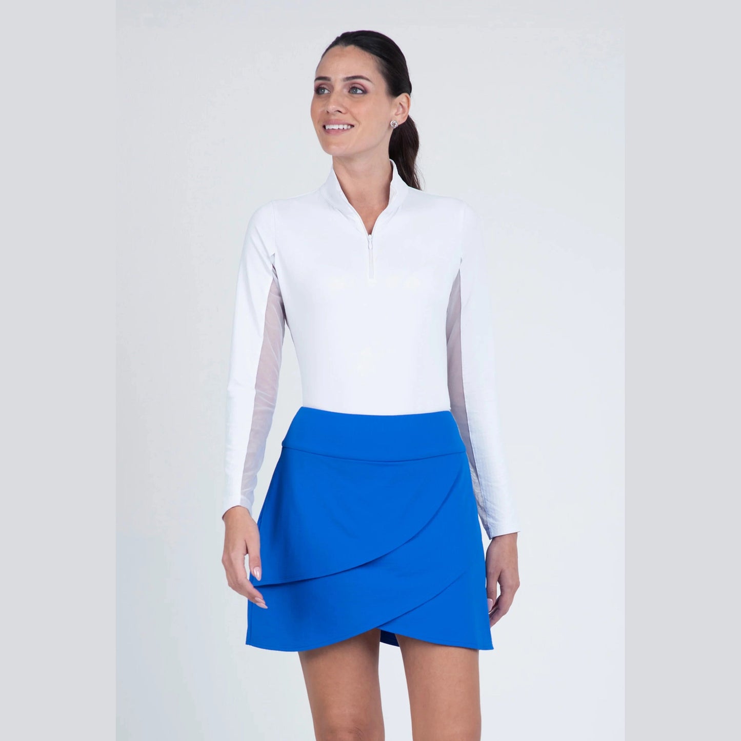 IBKUL 17” Layered Skort #60000