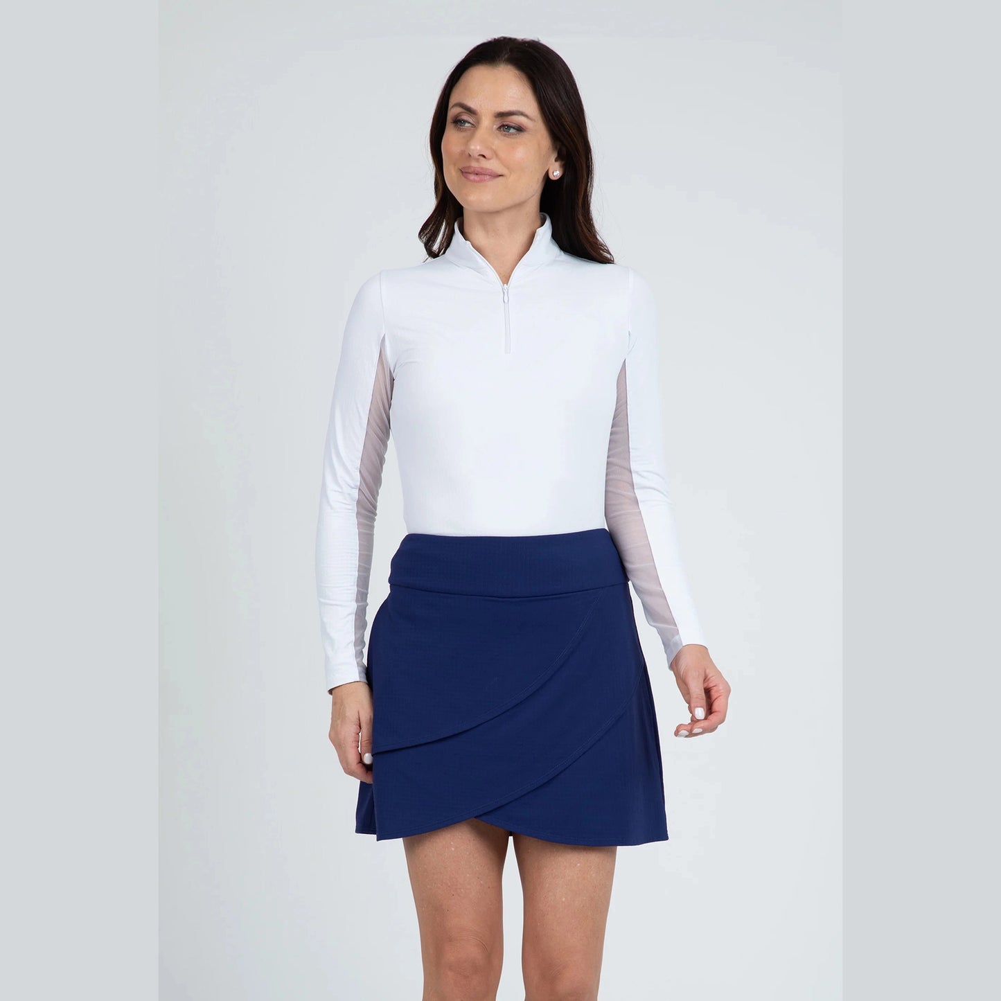IBKUL 17” Layered Skort #60000