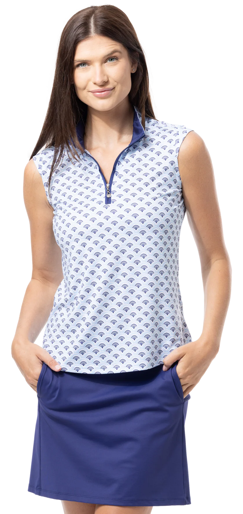 SOLCOOL SLEEVELESS MOCK 900471