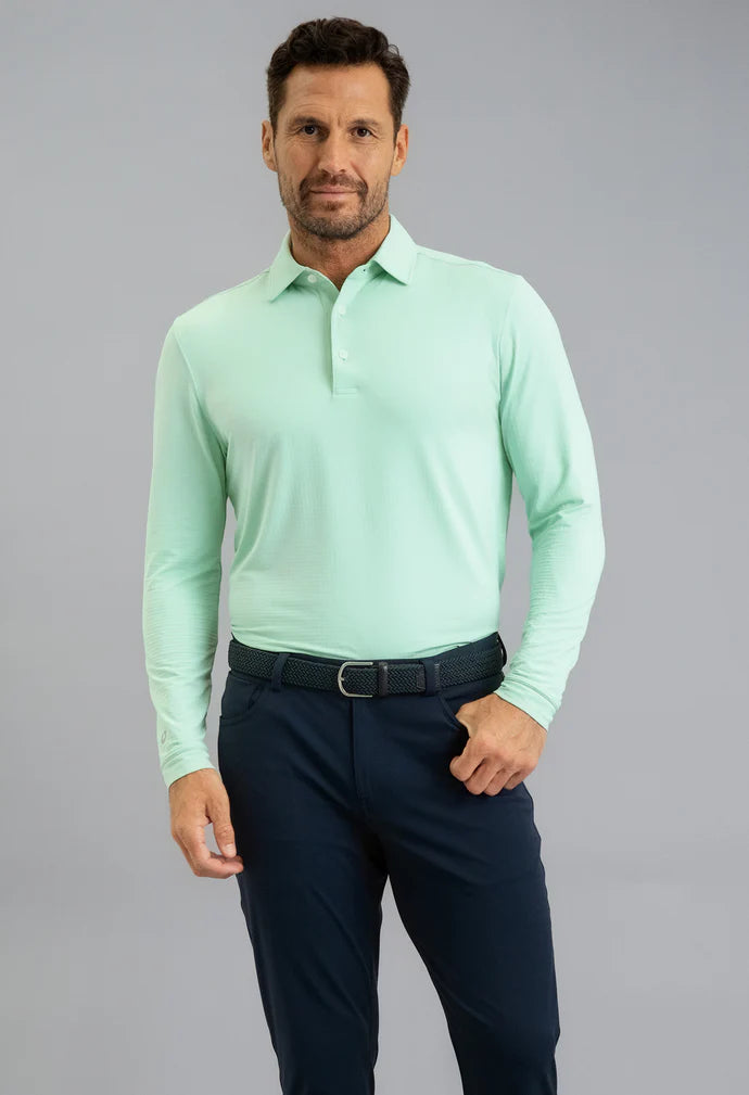 IBKU Men’s Long Sleeve Polo 95199