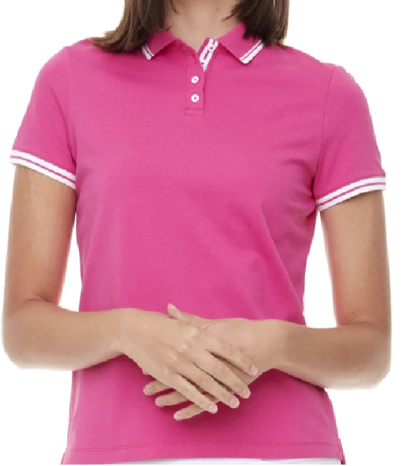 Swing Control Cap Sleeve Polo
