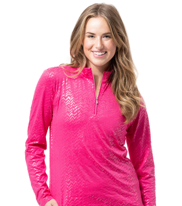 SanSoleil- Chevy Pink Long Sleeve