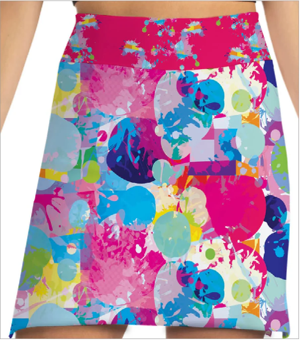 Skort Obsession- Color Pallet Activewear Skort