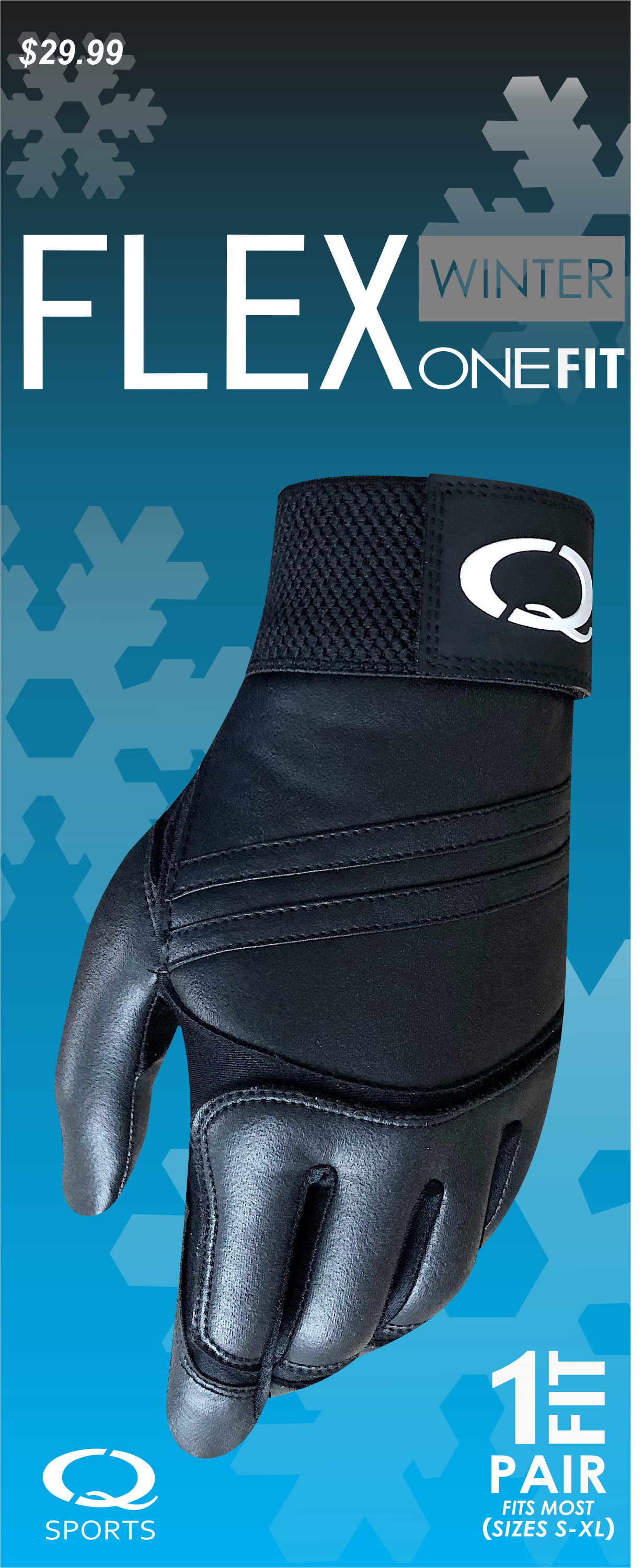 Ladies One Size Winter Gloves #97403