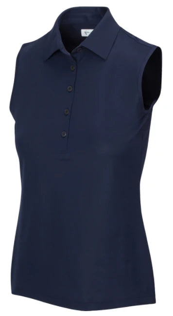 Greg Norman Women’s Essential Sleeveless Polo G2S21K451