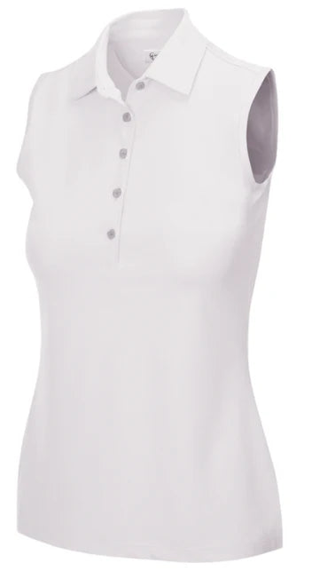 Greg Norman Women’s Essential Sleeveless Polo G2S21K451