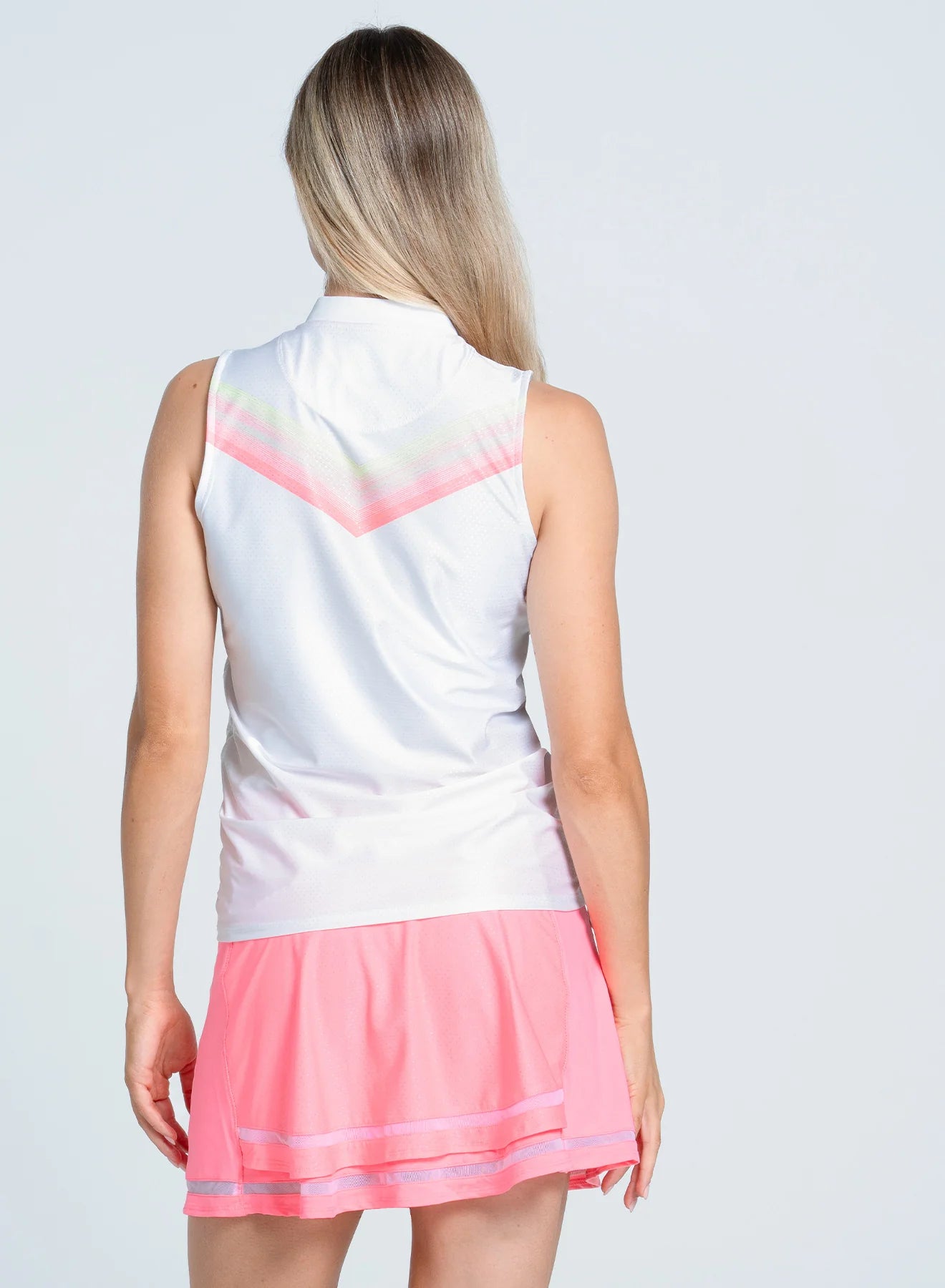 Lucky in Love Sunset Spin Zip Tank GT212-37B110