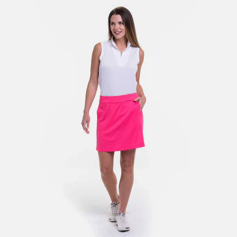 EP Knit Skort w/ Back Mesh Pleat Detail NS1001X