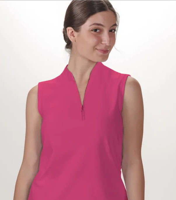 Skort Obsession- Sleeveless Quarter Zips