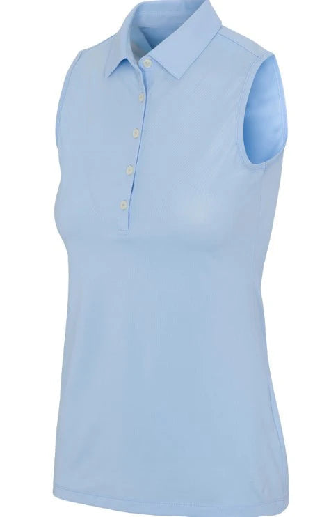 Greg Norman Women’s Essential Sleeveless Polo G2S21K451