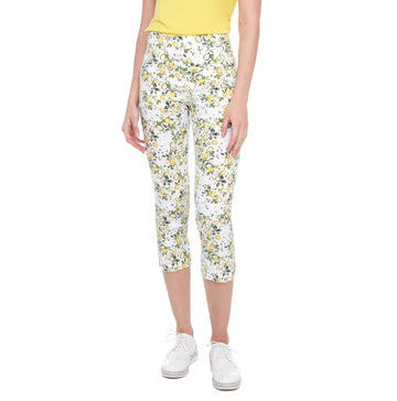 Swing Control Petal-Slit Techno Cropped Pants