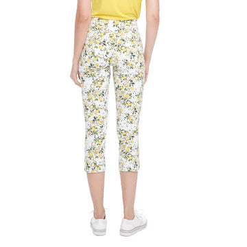 Swing Control Petal-Slit Techno Cropped Pants