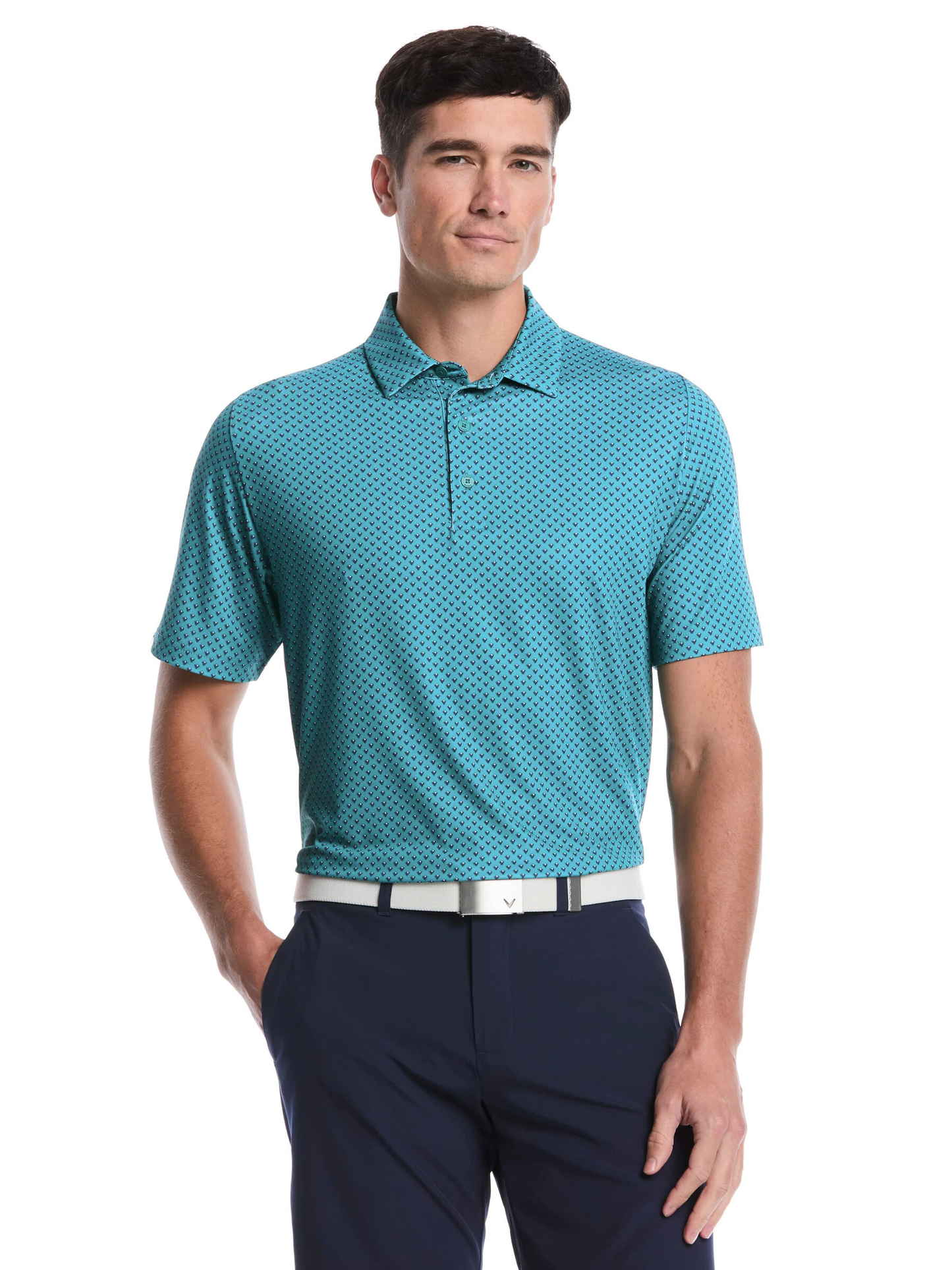 Callaway Men's Print Polo #CGKSG0G7GG