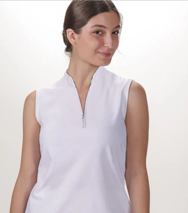 Skort Obsession- Sleeveless Quarter Zips