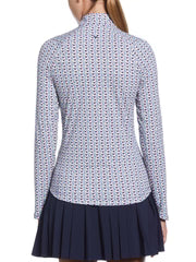 Callaway Women's Long Sleeve Geo Printed Sun Protection #CGKSF600GG