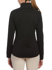 Callaway Women's Hexagon Heather Fleece Long Sleeve Golf Jacket #CGJFE013GG