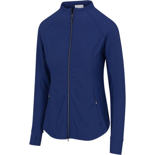 Greg Norman Women's Rib Funnel Collar Golf Jacket