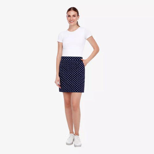 Swing Control Navy Carts Skort