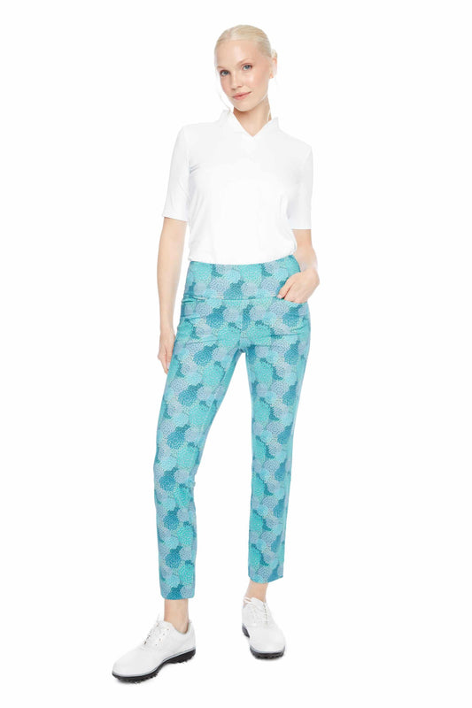 Swing Control Flower Vented Ankle Pant #4207
