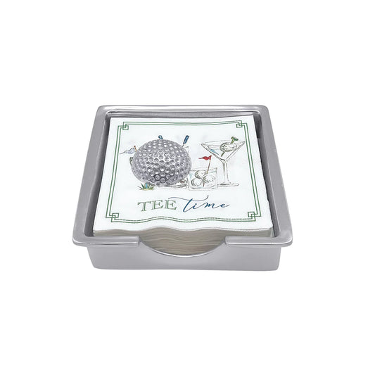 Mariposa Golf Ball Signature Napkin Box Set 4811C