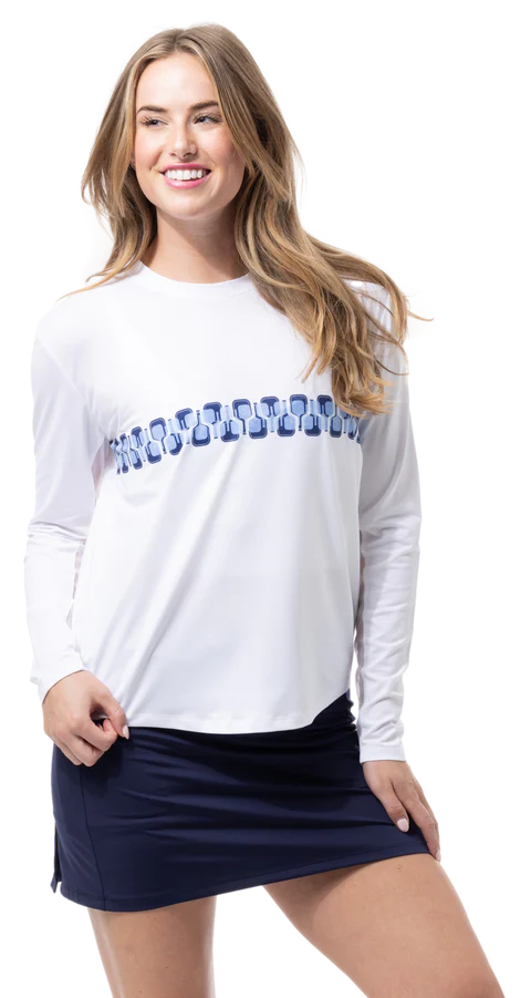SUNGLOW RELAXED DROP-TAIL TEE 900479