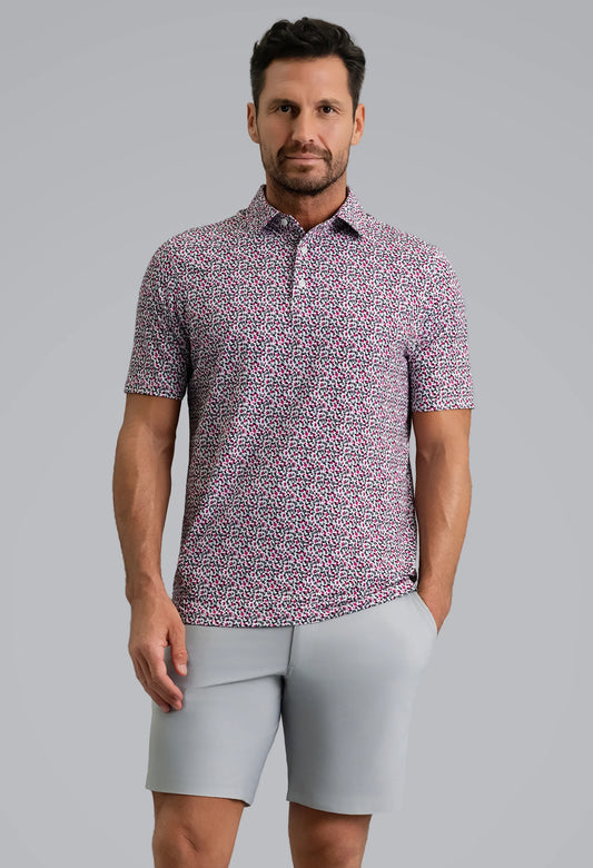 IBKUL Men's Mirabel Short Sleeve Polo 94201