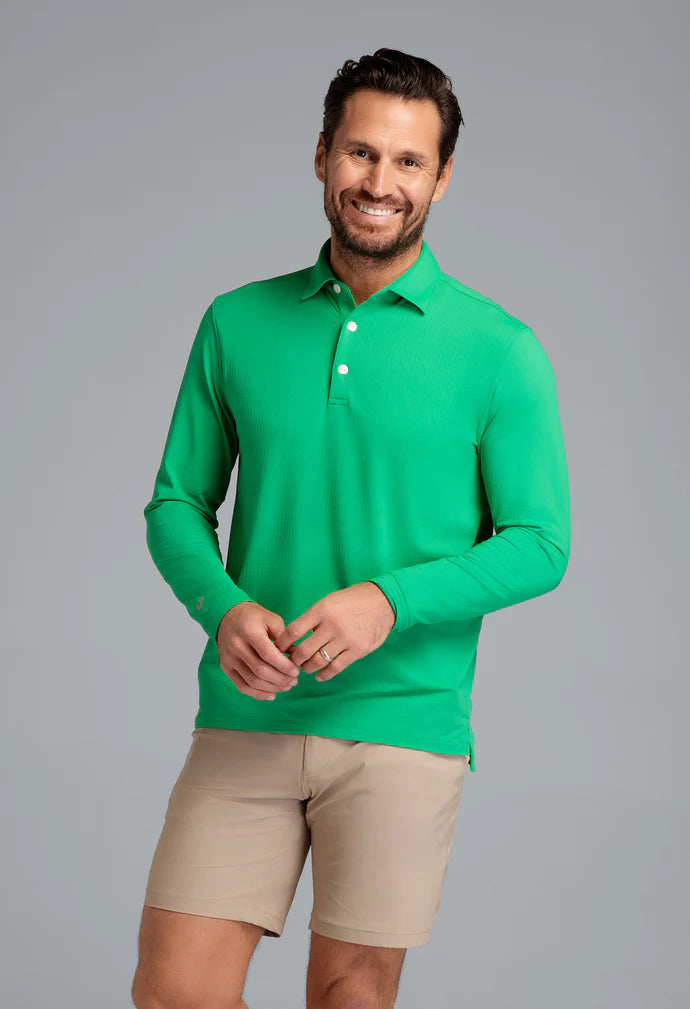 IBKU Men’s Long Sleeve Polo 95199