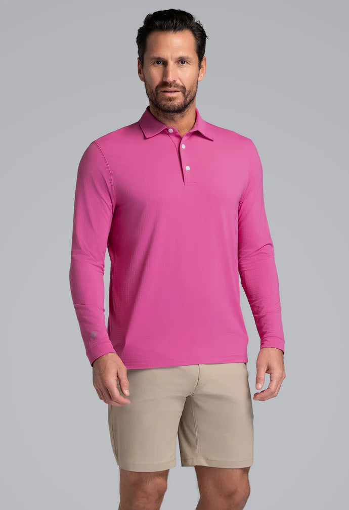 IBKU Men’s Long Sleeve Polo 95199
