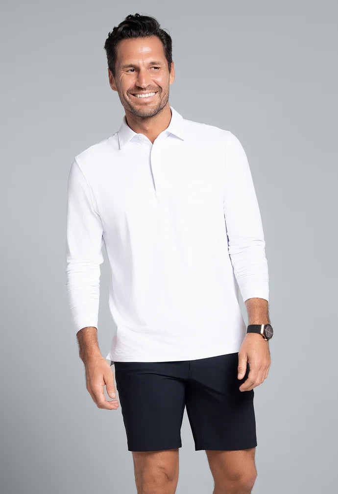 IBKU Men’s Long Sleeve Polo 95199