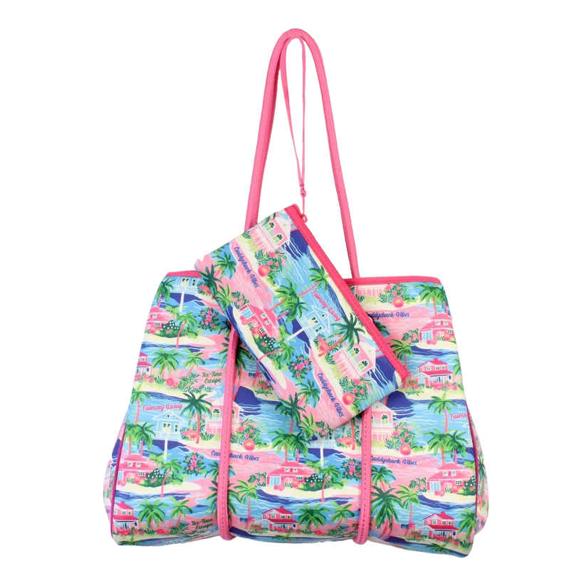Fashion Print Tote Bag