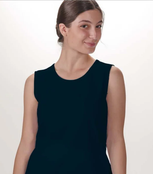 Skort Obsession- Sleeveless Crew Neck Top