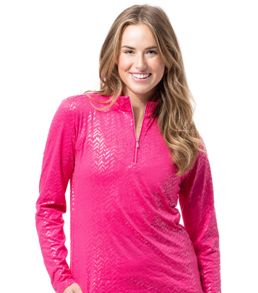 SanSoleil- Chevy Pink Long Sleeve