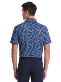 Callaway Men's Chevron Botanical Print Golf Polo