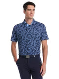 Callaway Men's Chevron Botanical Print Golf Polo