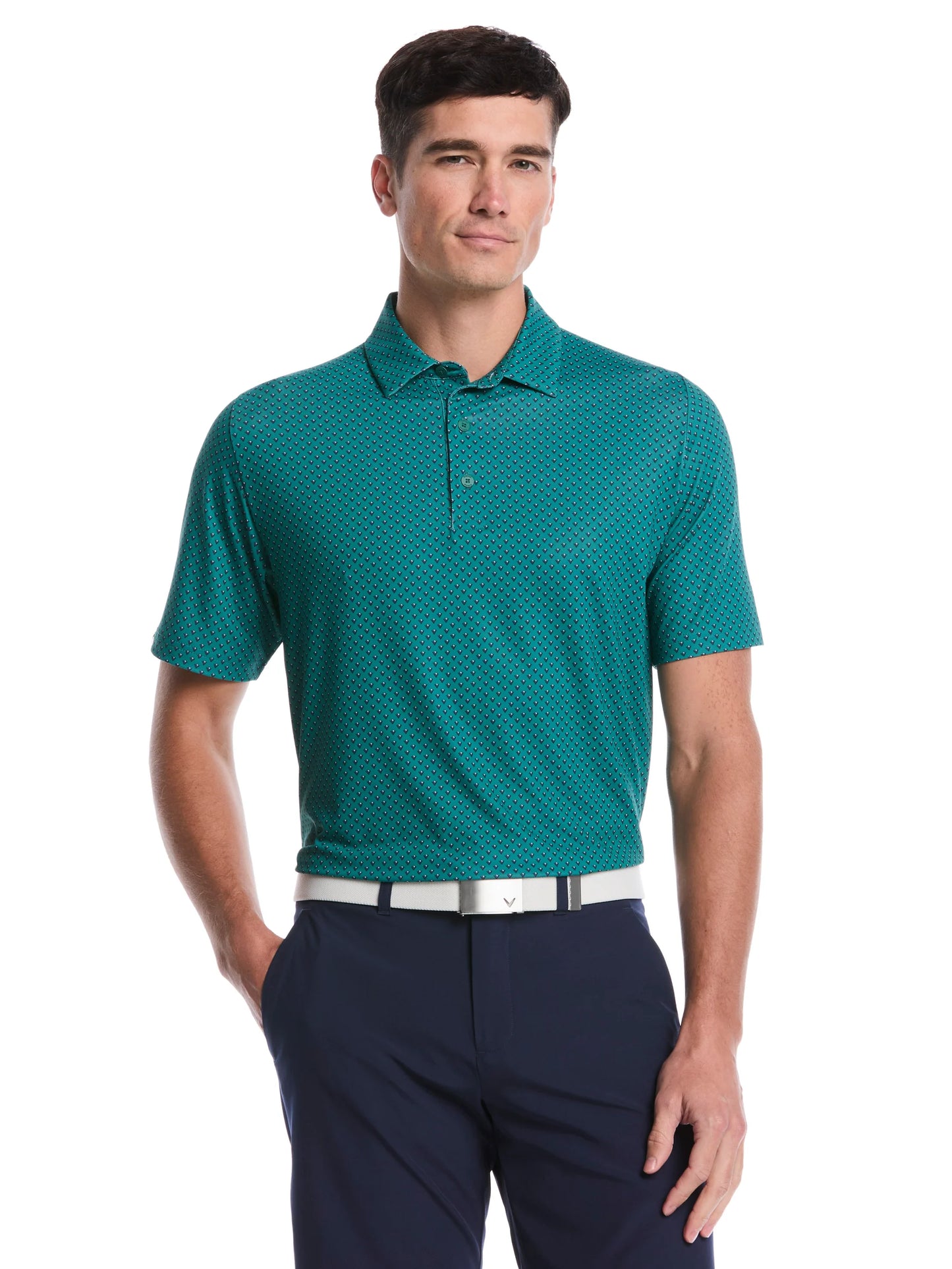 Callaway Men's Print Polo #CGKSG0G7GG