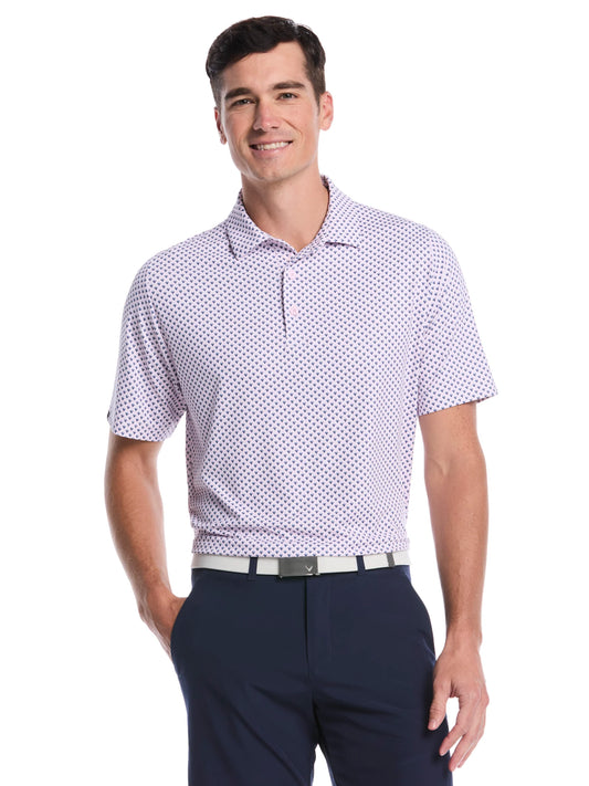 Callaway Men's Print Polo #CGKSG0G7GG