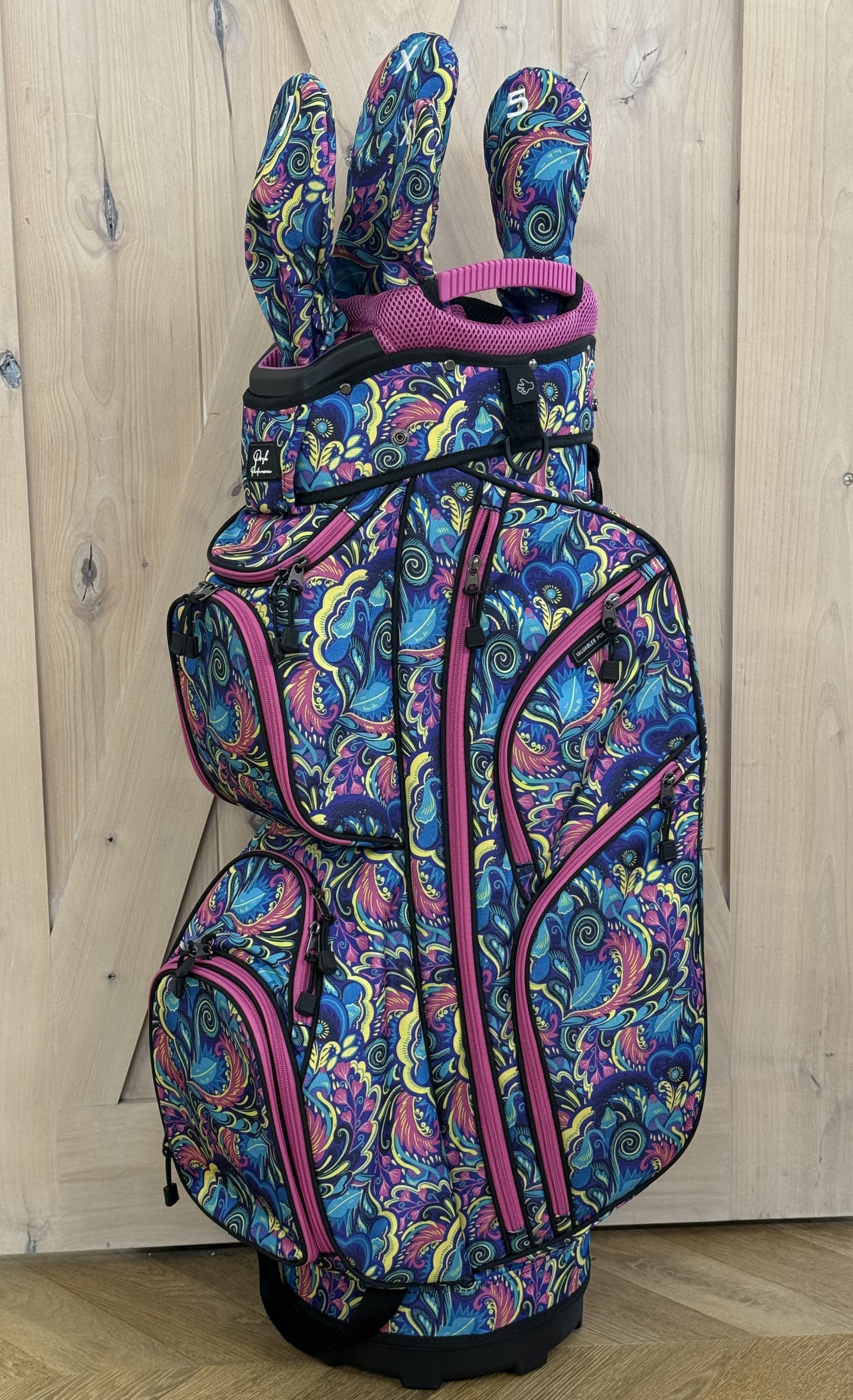 Naples Bay Ladies CT Lite Cart Bags with 5 Headcovers