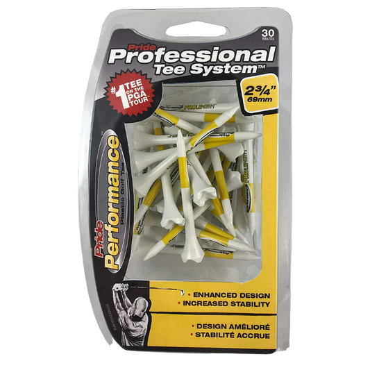 Professional Tee System Yellow 2 3/4