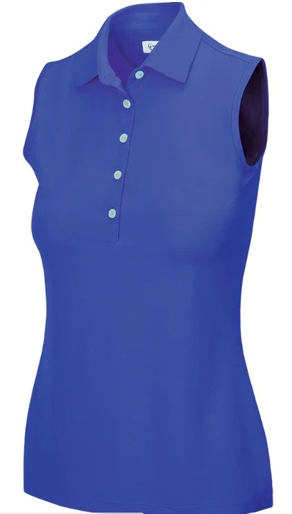 Greg Norman Women’s Essential Sleeveless Polo G2S21K451