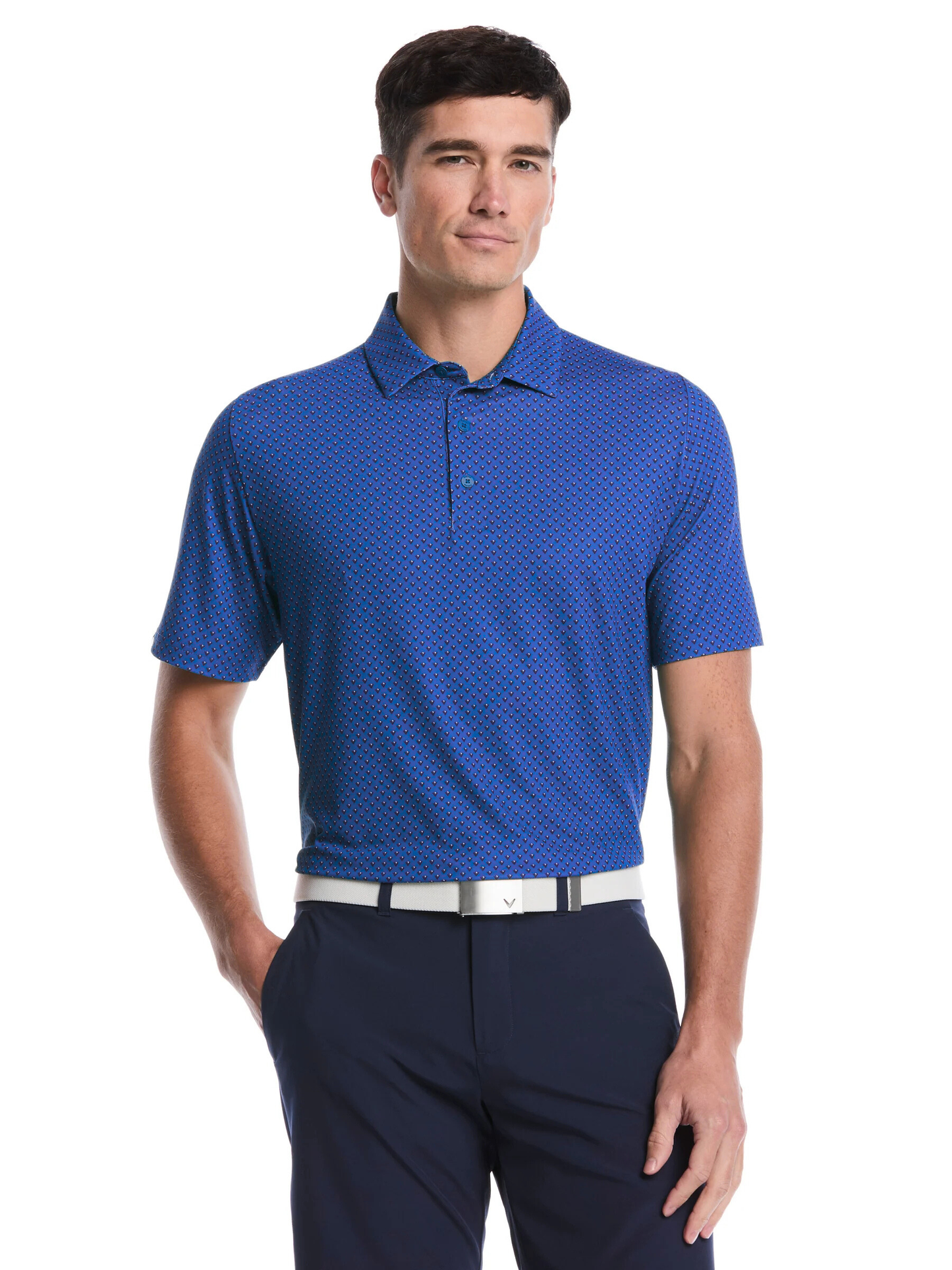 Callaway Men's Print Polo #CGKSG0G7GG