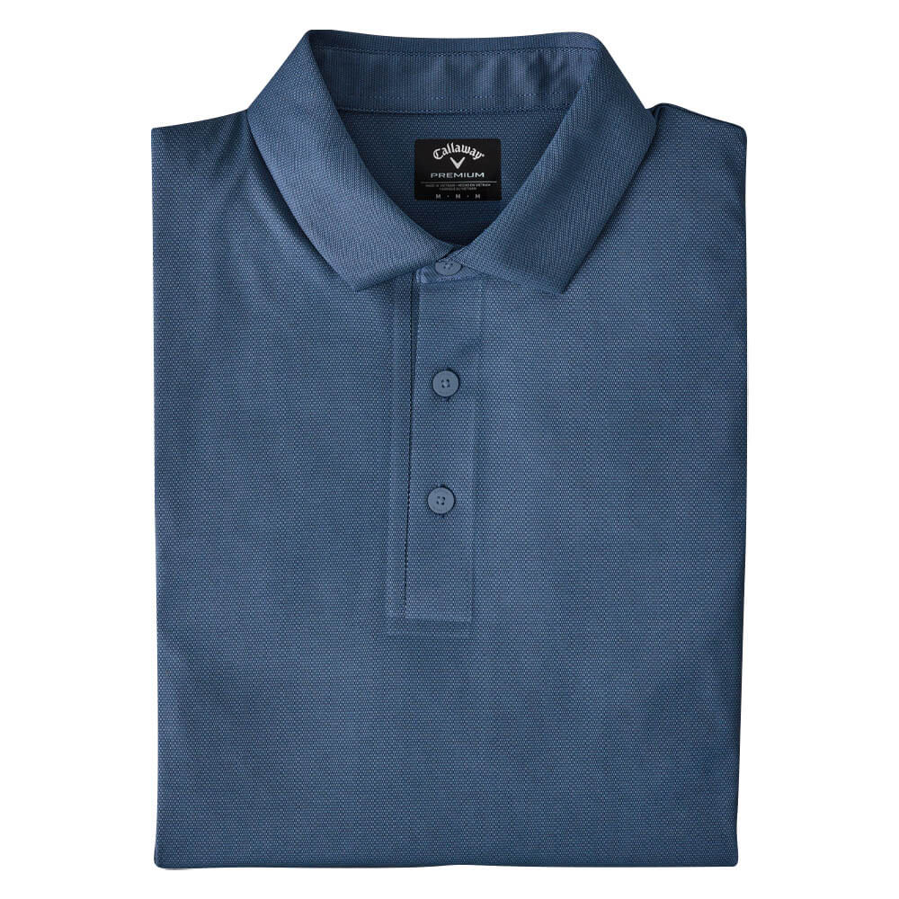 CGKSD0T5 Callaway Men's Classic Jacquard Golf Polo Shirt