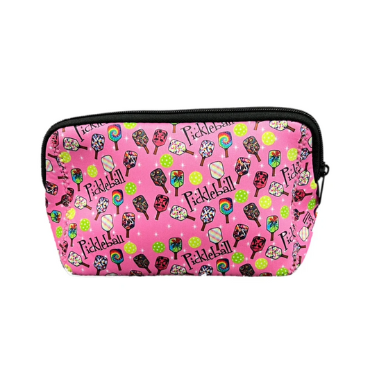 Pickleball Cosmetic Bags