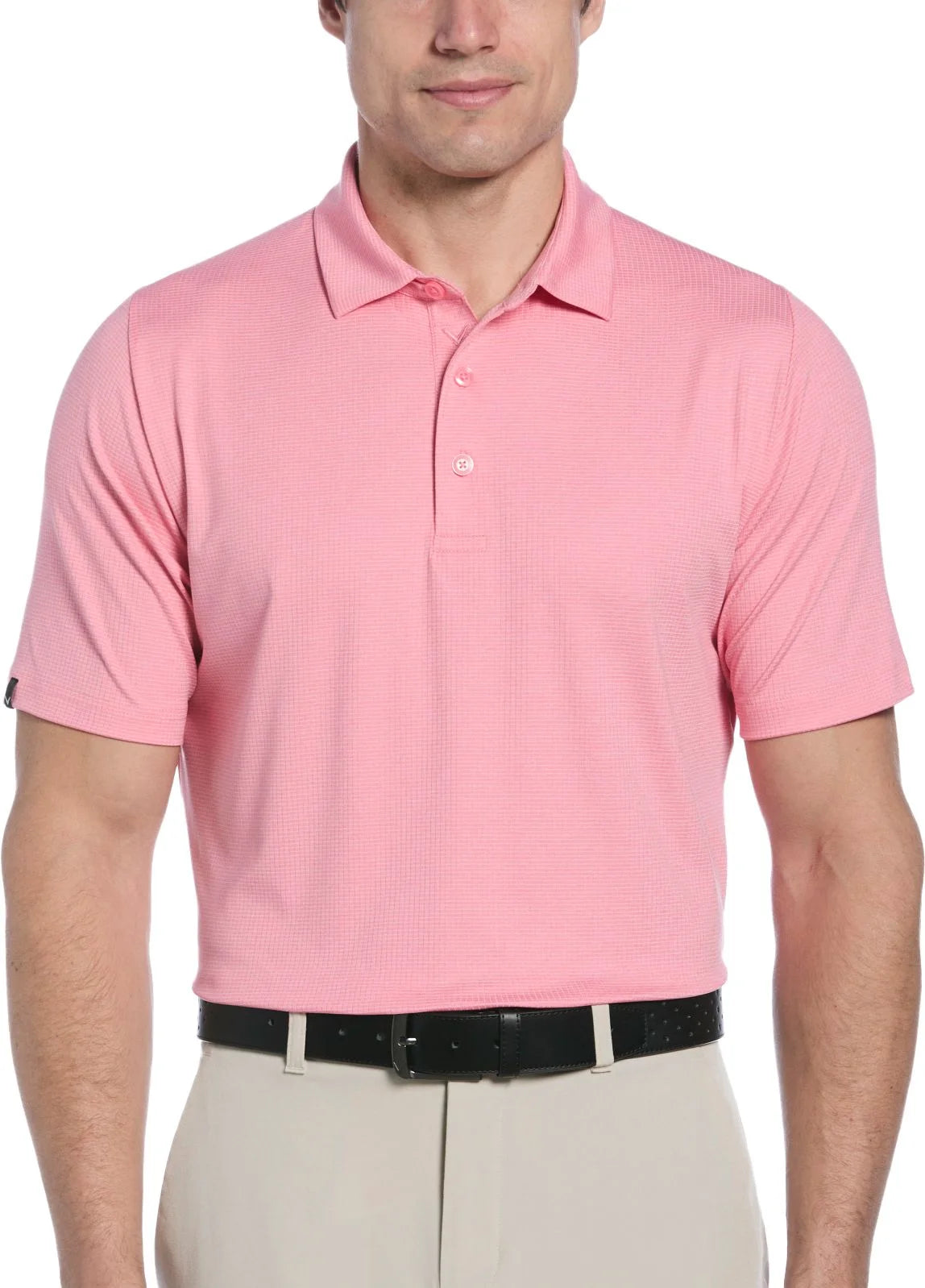 CGKSD0T5 Callaway Men's Classic Jacquard Golf Polo Shirt