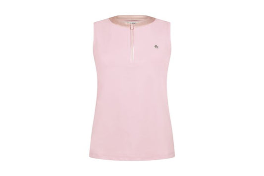 Penguin Metallic Sleeveless Polo Shirt