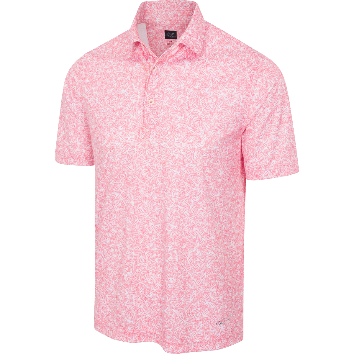 Greg Norman Men's ML75 Recycled Microlux Vine Polo G7S25K434