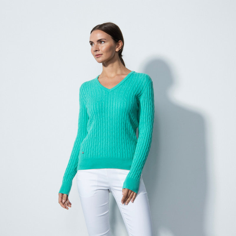 Daily Sports Madelene Cable Knit Sweater #024S24