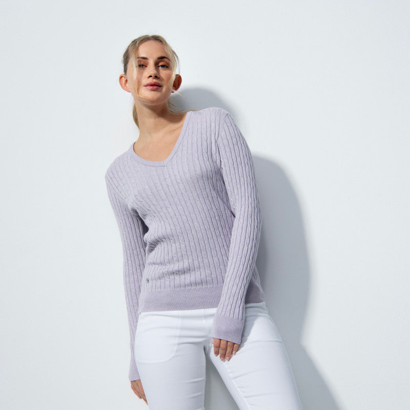 Daily Sports Madelene Cable Knit Sweater #024S24